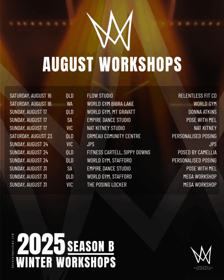 AUGUST WORKSHOPS 2025 - Image 2
